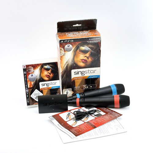 Singstar ps3 set mikrofone - ps3,